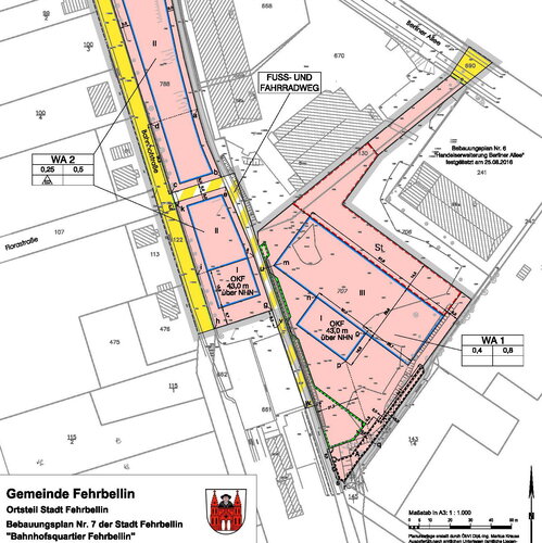 Bahnhofsquartier, Fehrbellin